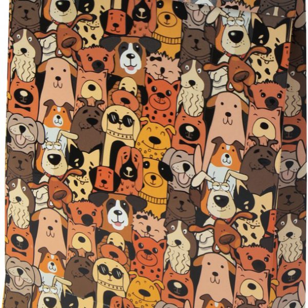 Sacola presenteável com aba – Cães Urbanos
