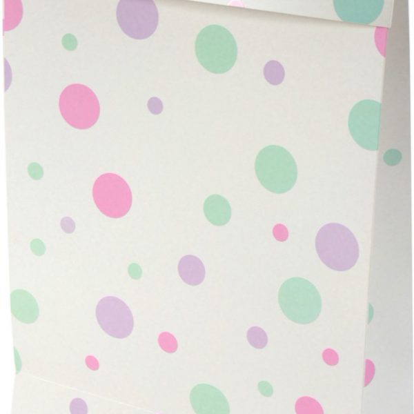Sacola presenteável com aba – Confetti