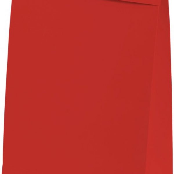 Sacola presenteável com aba – Vermelho
