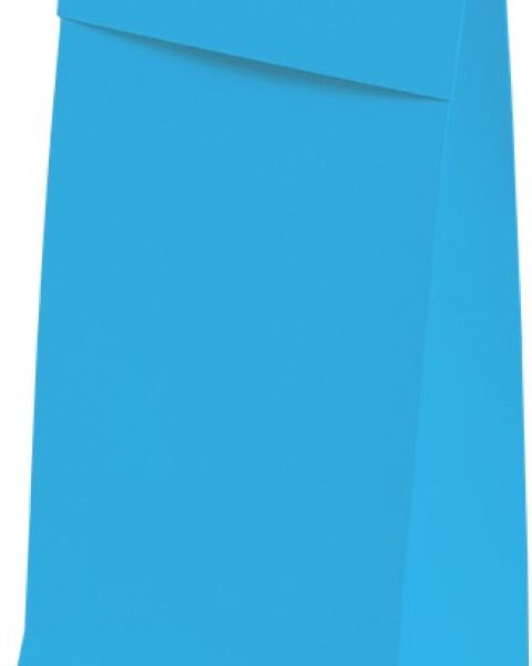 Sacola presenteável com aba – Cyan