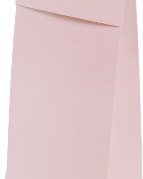 Sacola presenteável com aba – Rosa Bebê