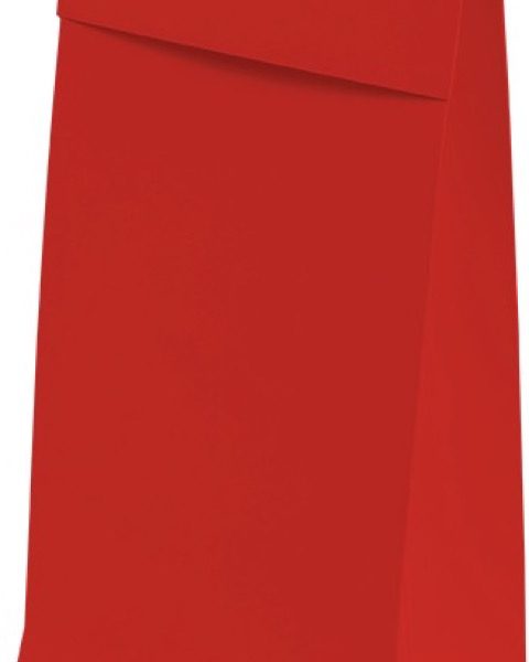 Sacola presenteável com aba – Vermelho