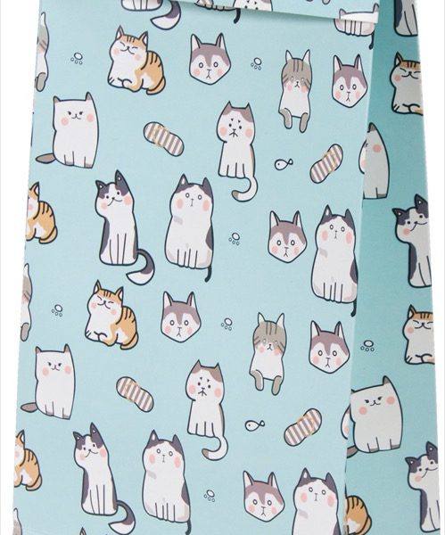 Sacola presenteável com aba – Gatinhos