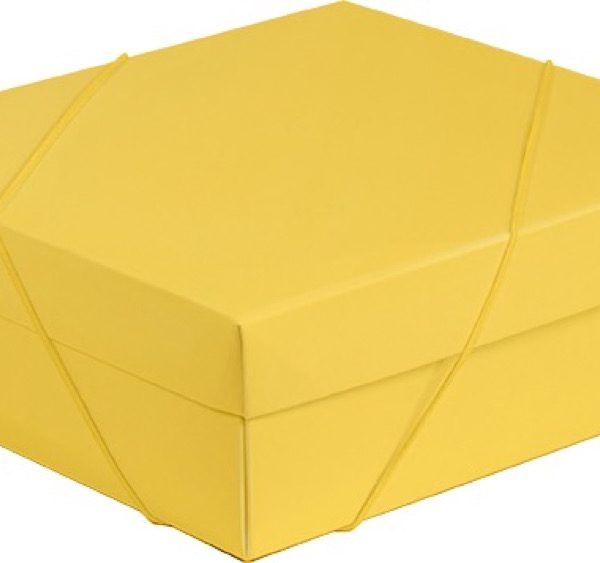 Caixa Tampa e Fundo – Amarelo