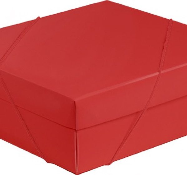 Caixa Tampa e Fundo – Vermelho