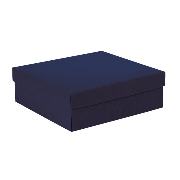 Premium Kraft – Kraft Azul – Caixa tampa e fundo