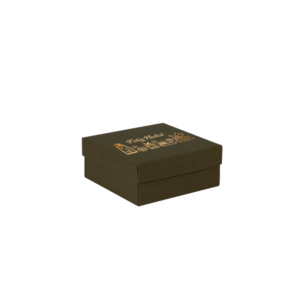 Premium Kraft – Verde Natal – Caixa tampa e fundo