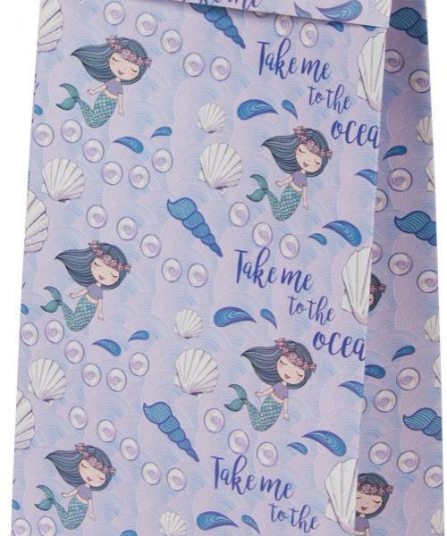 Sacola presenteável com aba – Sereia Marina
