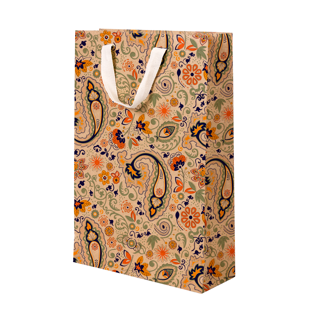 Premium Kraft – Parisiense Kraft – Sacola com alça algodão – M