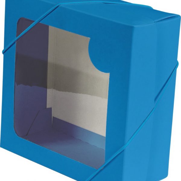Caixa com visor – Cyan