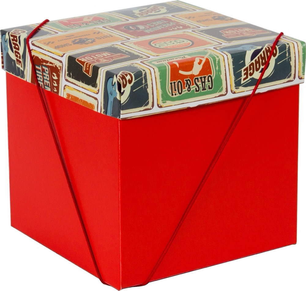 Caixa – Cubo – Placas Vintage