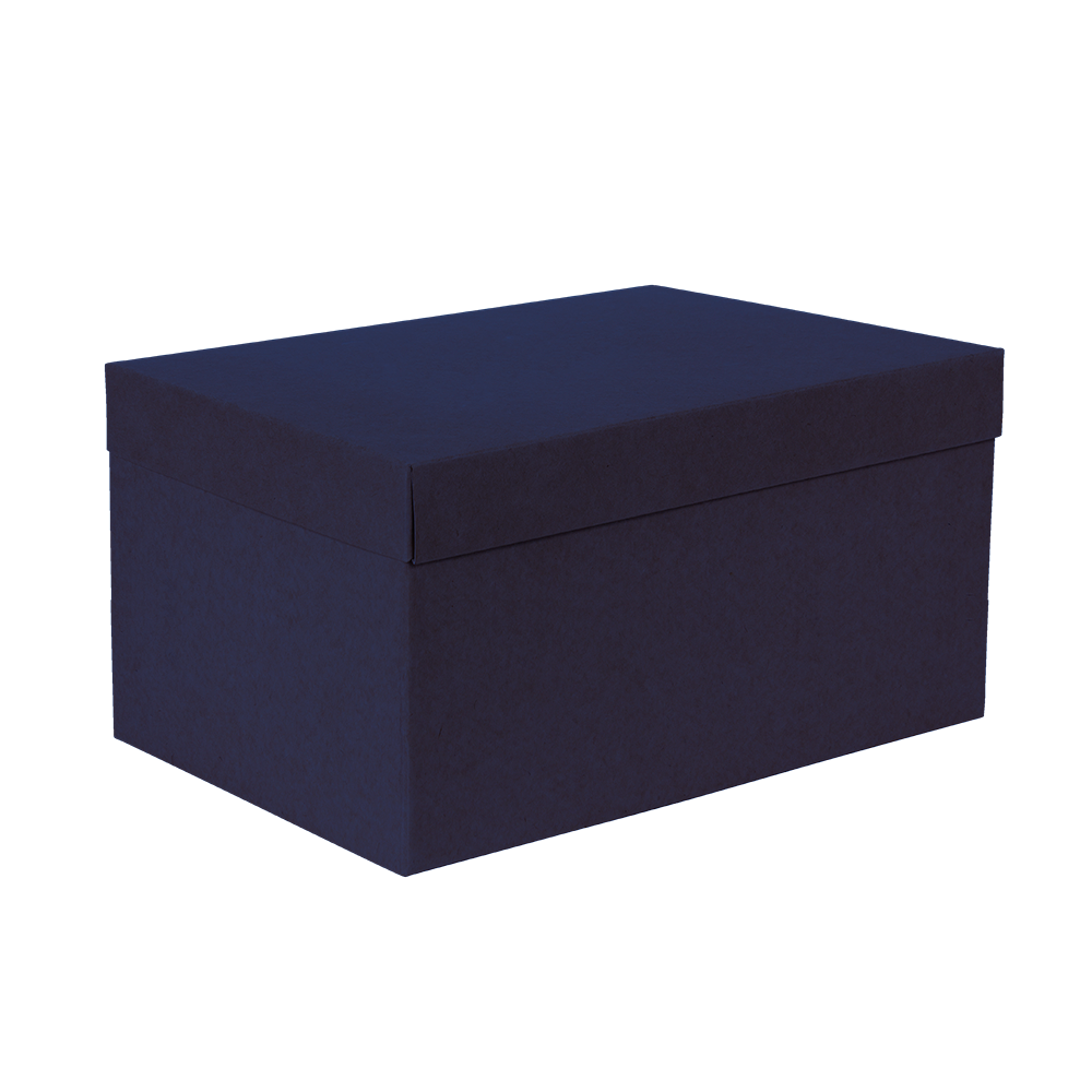 Premium Kraft – Kraft Azul – Caixa T/F montável semirrígida – G
