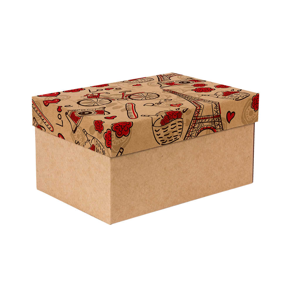 Premium Kraft – Parisiense Kraft – Caixa T/F montável semirrígida – P