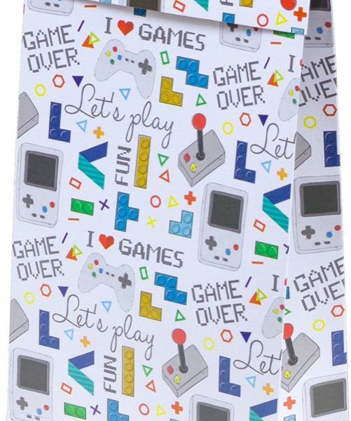 Sacola presenteável com aba – Games