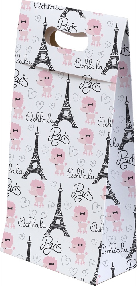 Sacola presenteável com aba – P – Paris