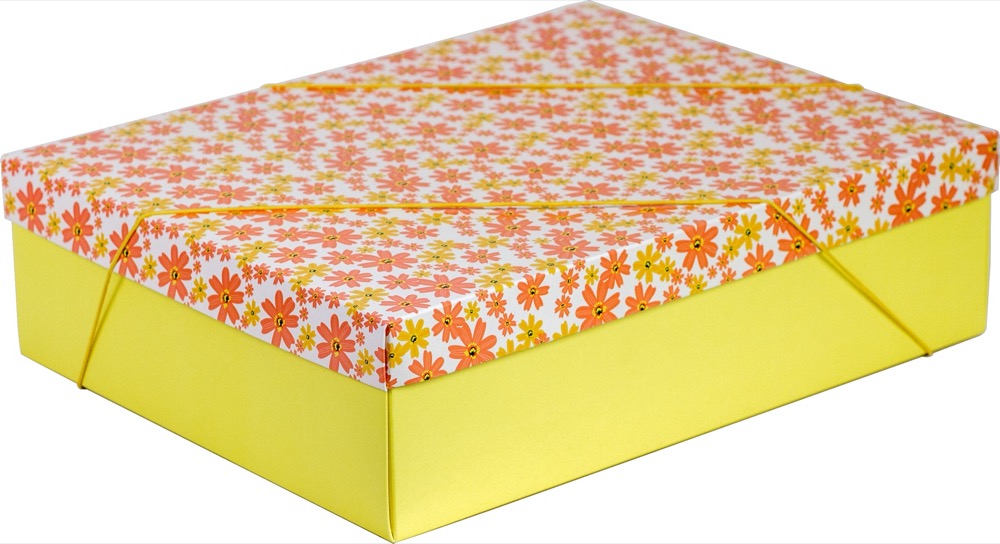Caixa – G Retangular – Flores Garden